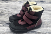 KTR - zimní boty s membránou BURGUNDY/ BLACK