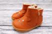 CAMPER Peu Cami - zimní boty Nappon Amaretto/Ry Abe First Walkers, BROWN