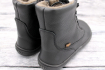 FRODDO - vyšší barefoot zimní boty s membránou 2023, BLACK