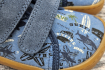 FRODDO Barefoot - textilní boty, tenisky, plátěnky BLUE/DENIM