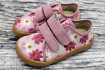 FRODDO Barefoot - textilní boty, tenisky, plátěnky FLOWERS