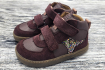 FRODDO - LOOP HIGH-TOPS barefoot celoroční boty DARK BORDEAUX