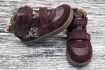 FRODDO - LOOP HIGH-TOPS barefoot celoroční boty DARK BORDEAUX
