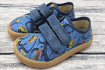 FRODDO Barefoot - textilní boty, tenisky, plátěnky DENIM+
