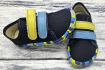FRODDO Barefoot - textilní boty, tenisky, plátěnky BLUE+
