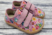 FRODDO Barefoot - textilní boty, tenisky, plátěnky PINK+