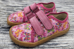 FRODDO Barefoot - textilní boty, tenisky, plátěnky FUXIA/PINK