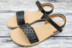 FRODDO Barefoot Flexy Lia - sandále, BLACK