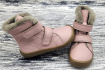 FRODDO - vyšší zimní barefoot boty PINK
