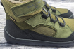 FRODDO - barefoot UP PATH TEX zimní boty s membránou OLIVE