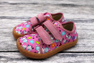 FRODDO Barefoot - textilní boty, tenisky, plátěnky PINK+
