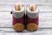 RICOSTA - zimní kožené barefoot boty NICO FUCHSIA