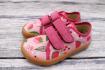 FRODDO Barefoot - textilní boty, tenisky, plátěnky, FUXIA+ (jahody)