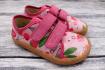 FRODDO Barefoot - textilní boty, tenisky, plátěnky, FUXIA+ (jahody)
