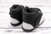 PEGRES - kožené zimní barefoot boty, ŠEDÁ