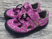 JONAP - barefoot sandálky B9 SLIM, RŮŽOVÉ SRDCE