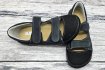 JONAP - barefoot sandálky B21 TMAVĚ ŠEDÁ