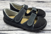 JONAP - barefoot sandálky B21 TMAVĚ ŠEDÁ