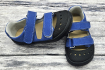 JONAP - barefoot sandálky FELLA MODRÁ microfiber