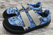 JONAP - barefoot obuv B18, MODRÝ FOTBAL