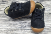 LURCHI - zateplené kožené capáčky WALLY NAVY