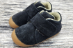 LURCHI - zateplené kožené capáčky WILLOW NAVY