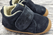 LURCHI - zateplené kožené capáčky WILLOW NAVY
