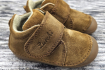 LURCHI - zateplené kožené capáčky WILLOW TAN