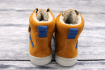 RICOSTA - zimní kožené barefoot boty s membránou JARI MUSTARD