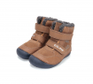 DD STEP - zimní boty W063-52130AM CHOCOLATE (kluk)