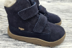 FRODDO - ZERU TEX barefoot ZIMNÍ boty s membránou DARK BLUE