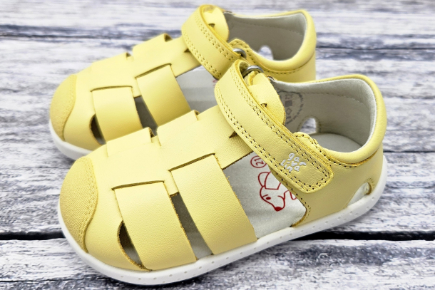 GARVALÍN - letní barefootové boty SAUVAGE VANILA
