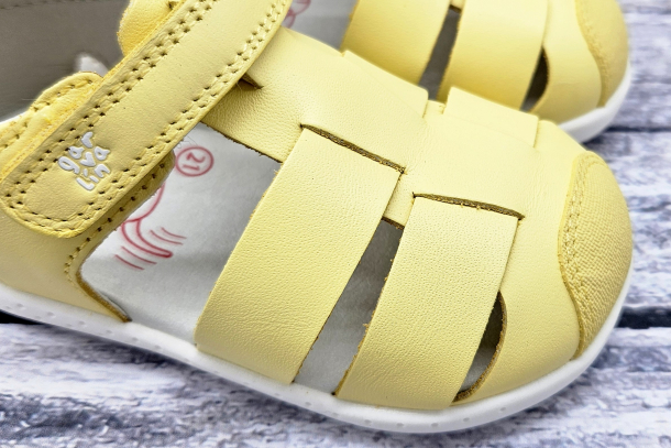 GARVALÍN - letní barefootové boty SAUVAGE VANILA