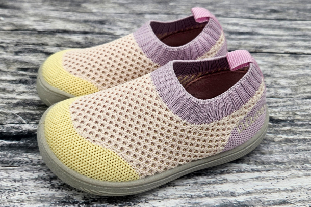 DD STEP - barefoot SLIP-ON tenisky 093, BABY PINK