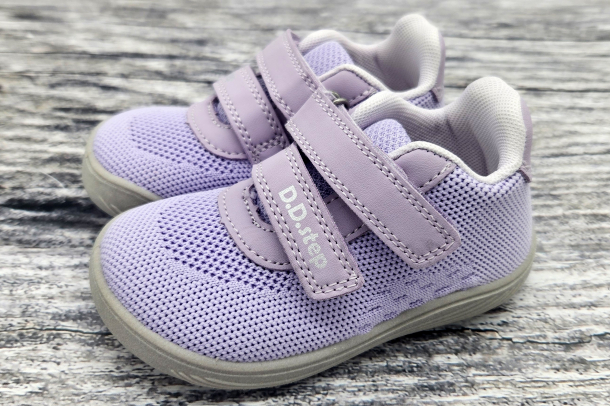 DD STEP - barefoot tenisky 093, LILA