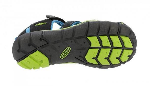 KEEN - Seacamp II CNX sandálky, Black/Blue Danube