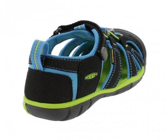 KEEN - Seacamp II CNX sandálky, Black/Blue Danube