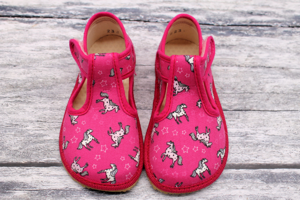 BEDA bačkůrky - užší kotník UNICORN