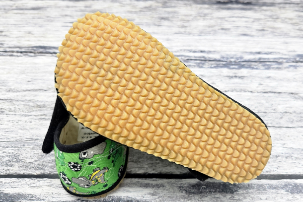 BEDA bačkůrky - užší kotník GREEN DINOBALL