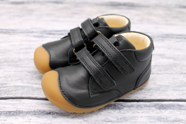 BUNDGAARD - Celoroční boty Petit Velcro, BLACK/GUM