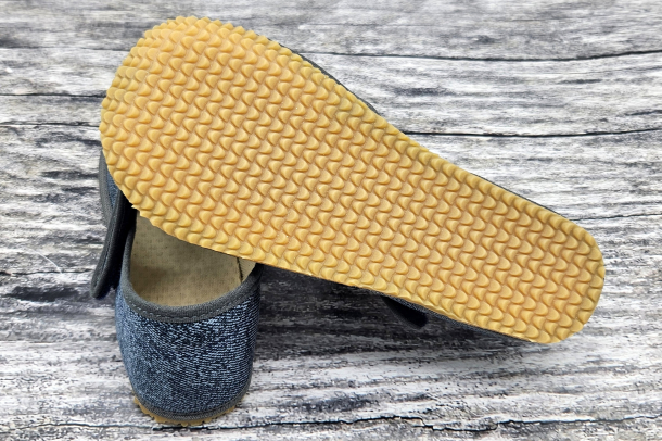 BEDA bačkůrky - GREY DENIM