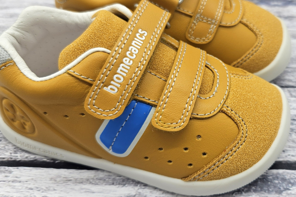 BIOMECANICS - celoroční barefootové boty SAUVAGE ŽLUTÁ