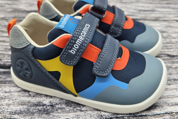 BIOMECANICS - celoroční barefootové boty SAUVAGE SPORT PETROL