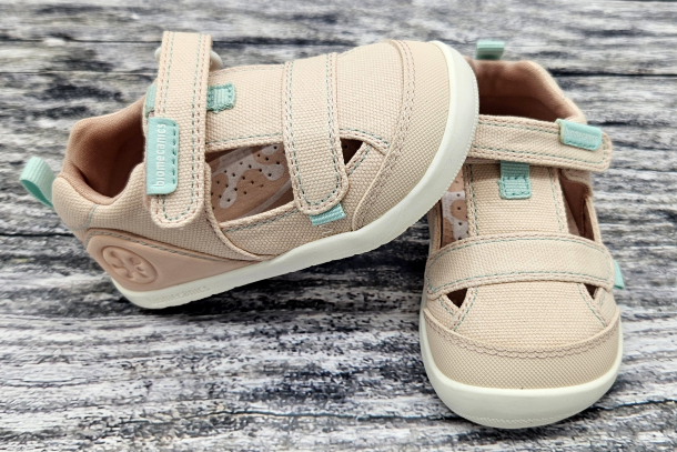 BIOMECANICS - textilní barefootové sandály LONA BASICA ROSA (růžové)