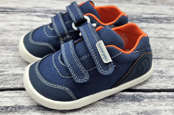 BIOMECANICS - barefootové tenisky PIQUE PETROL