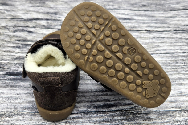 BUNDGAARD - zimní obuv s membránou BLOOM TEX DARK BROWN