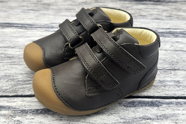 BUNDGAARD - Celoroční boty Petit Velcro, DARK BROWN
