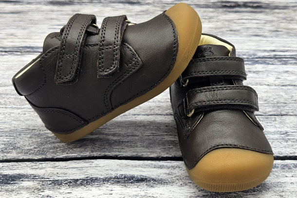 BUNDGAARD - Celoroční boty Petit Velcro, DARK BROWN