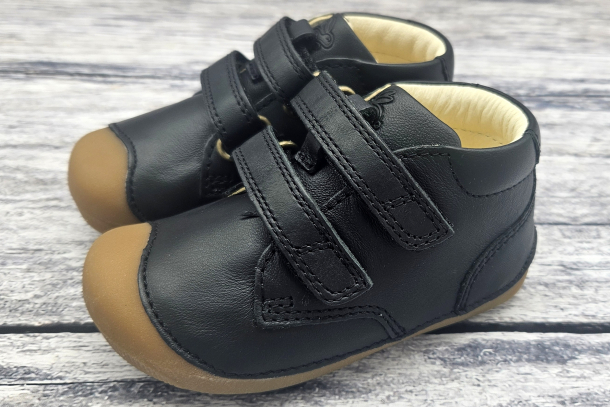 BUNDGAARD - Celoroční boty Petit Velcro, BLACK