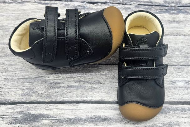BUNDGAARD - Celoroční boty Petit Velcro, BLACK